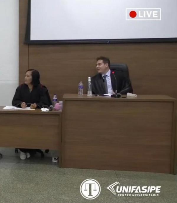 Alunos de Direito da UNIFASIPE participaram de um projeto inovador para aprendizado