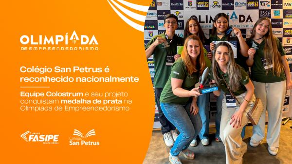 Colégio San Petrus entre os melhores do Brasil na Olimpíada de Empreendedorismo: o projeto que transformou uma ideia em conquista nacional
